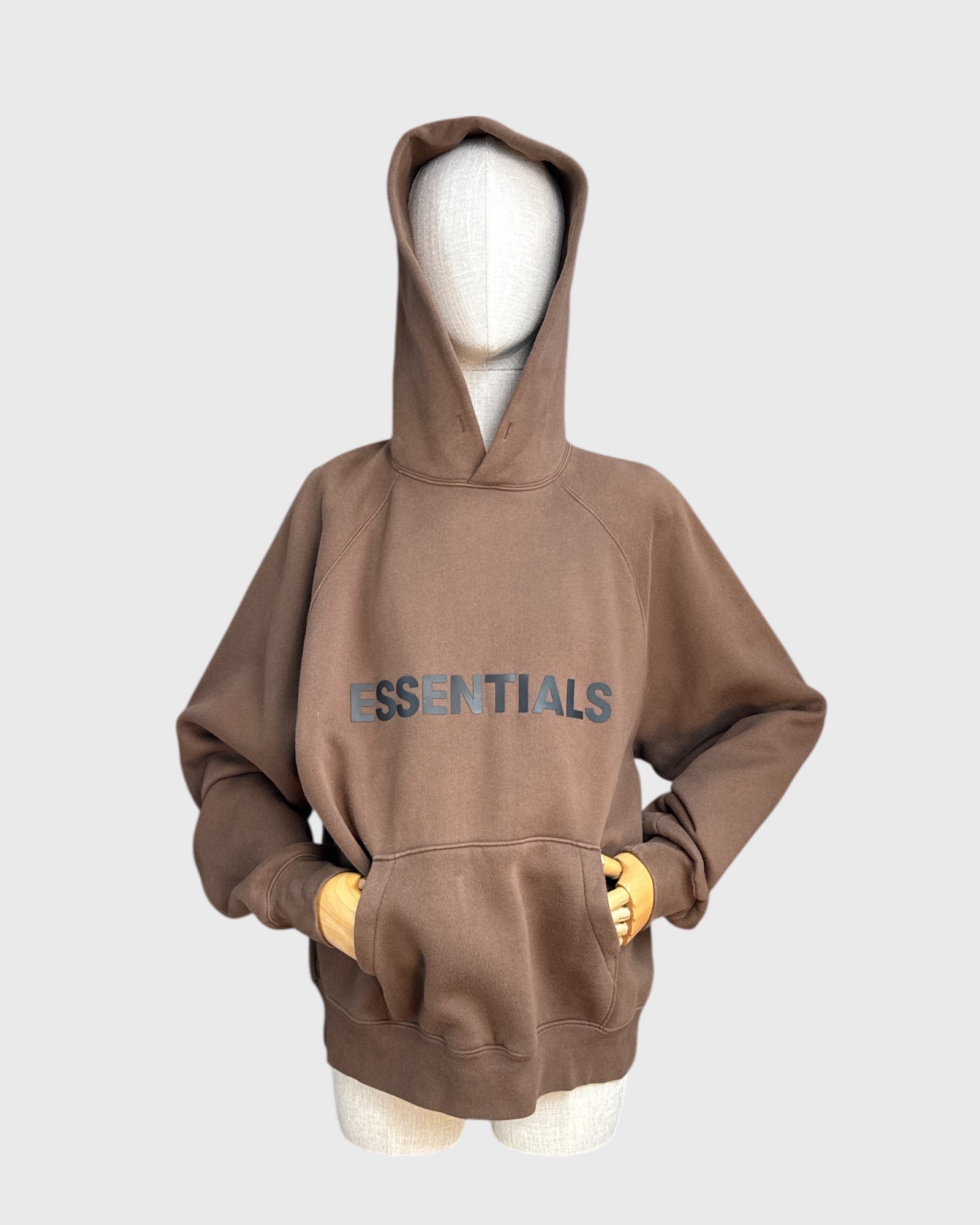 Hoodie Marron Essentials , S