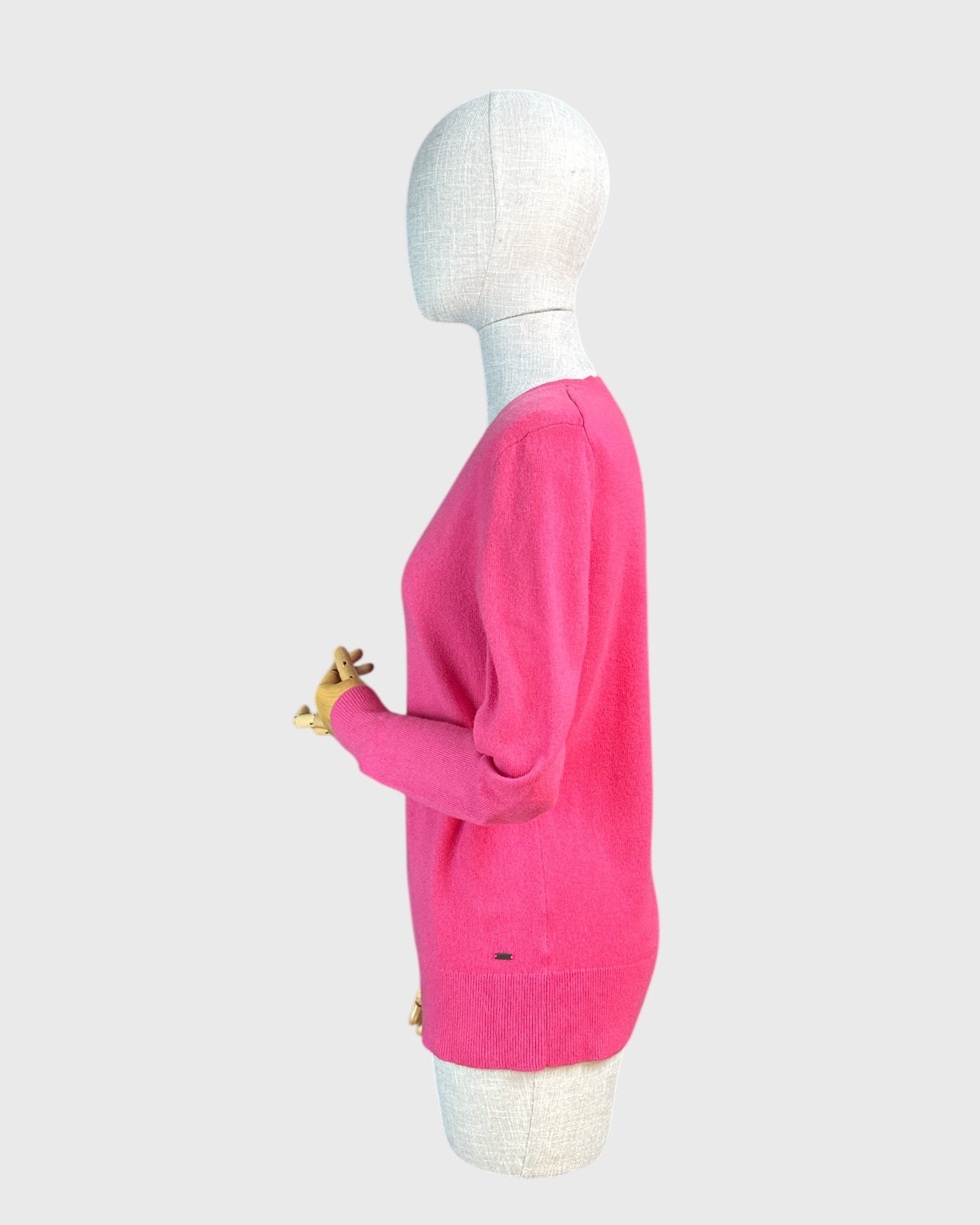 Pull tricot cachemire Rose Tommy Hilfiger