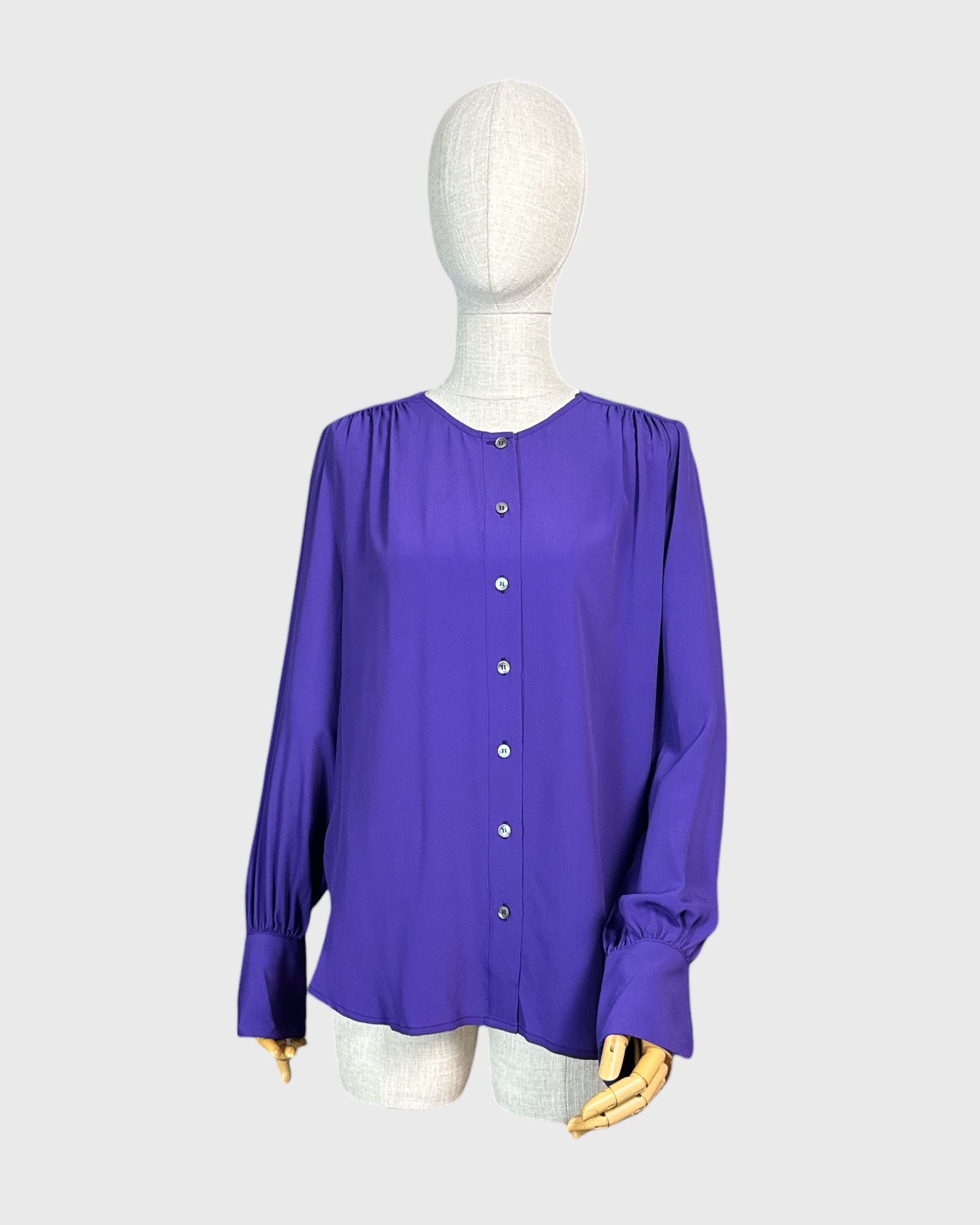 Chemise mauve fluide Numi, M