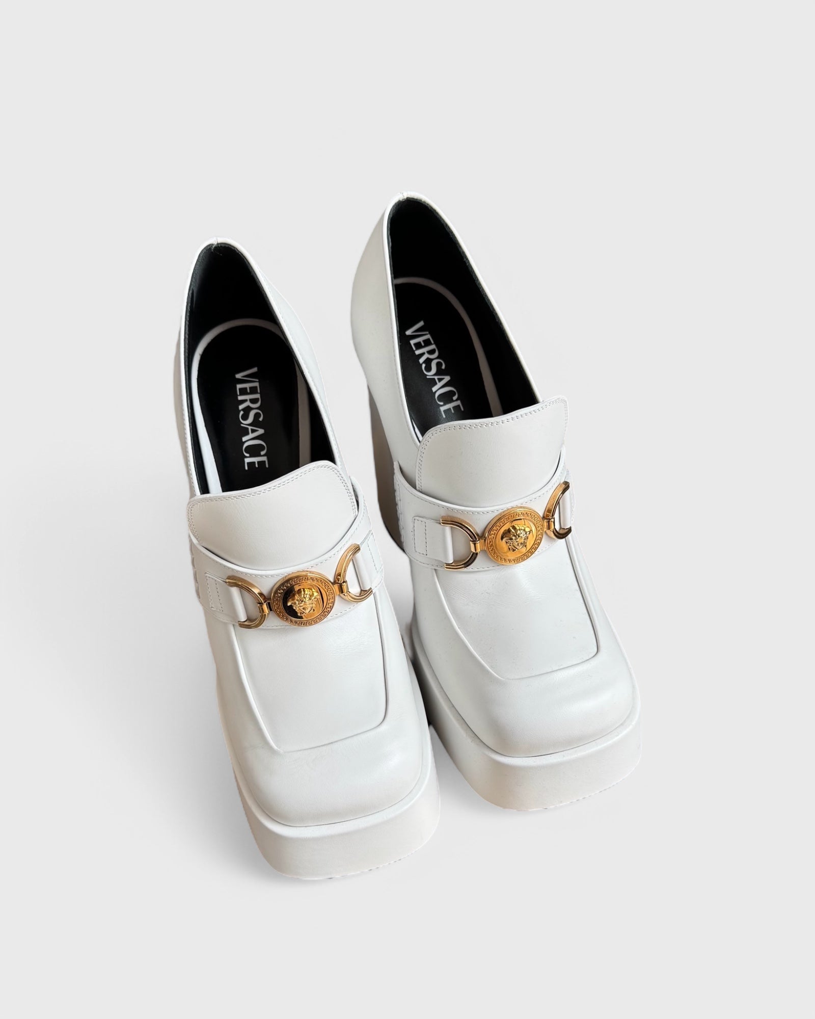 Mocassins plateforme Versace , 39.5