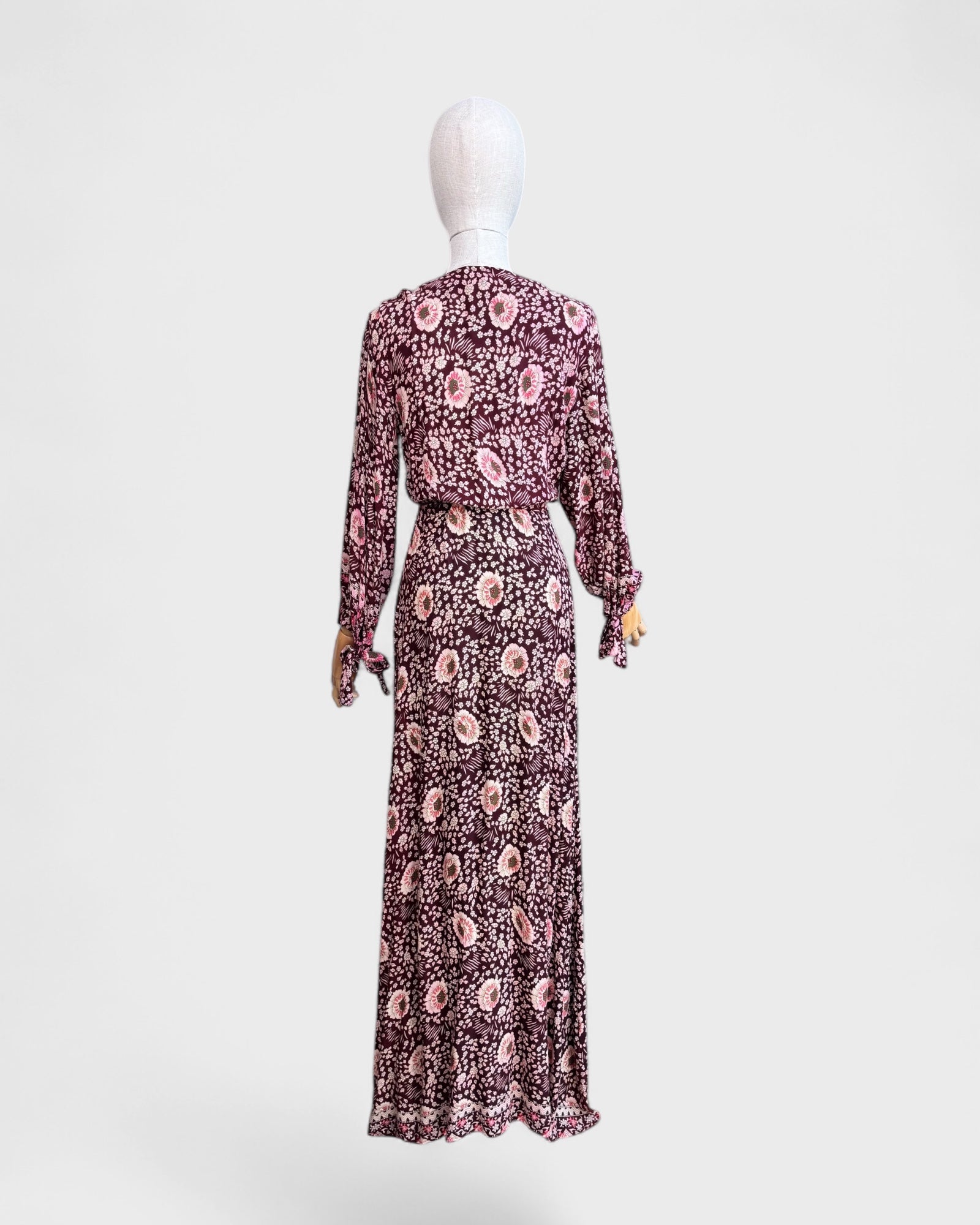 Robe longue imprimée Nathalie Martin – Taille M