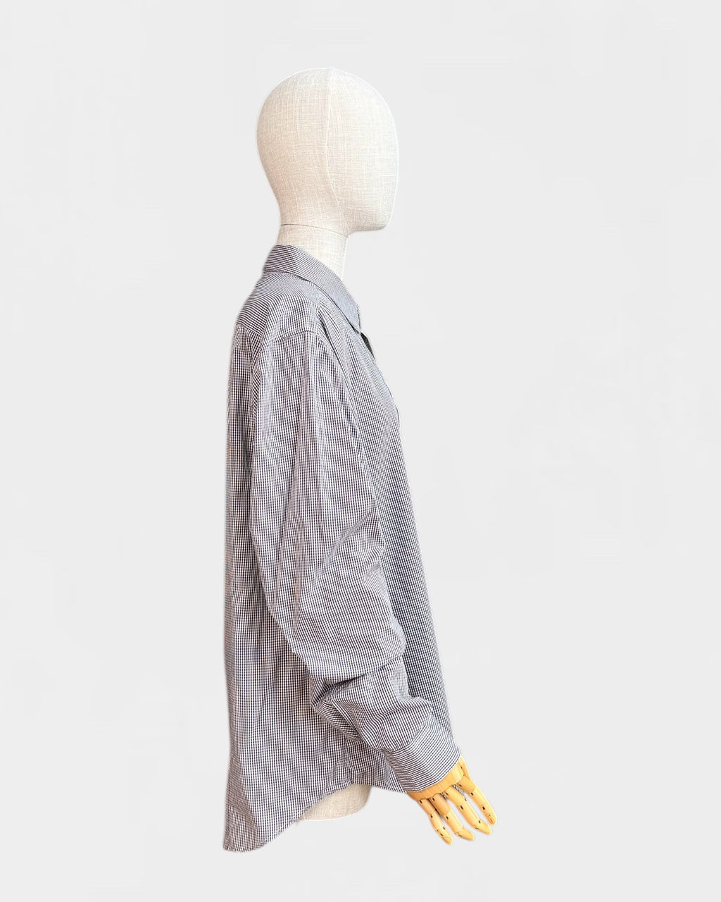 Chemise carreaux Blanc/marron/gris Theory , XL