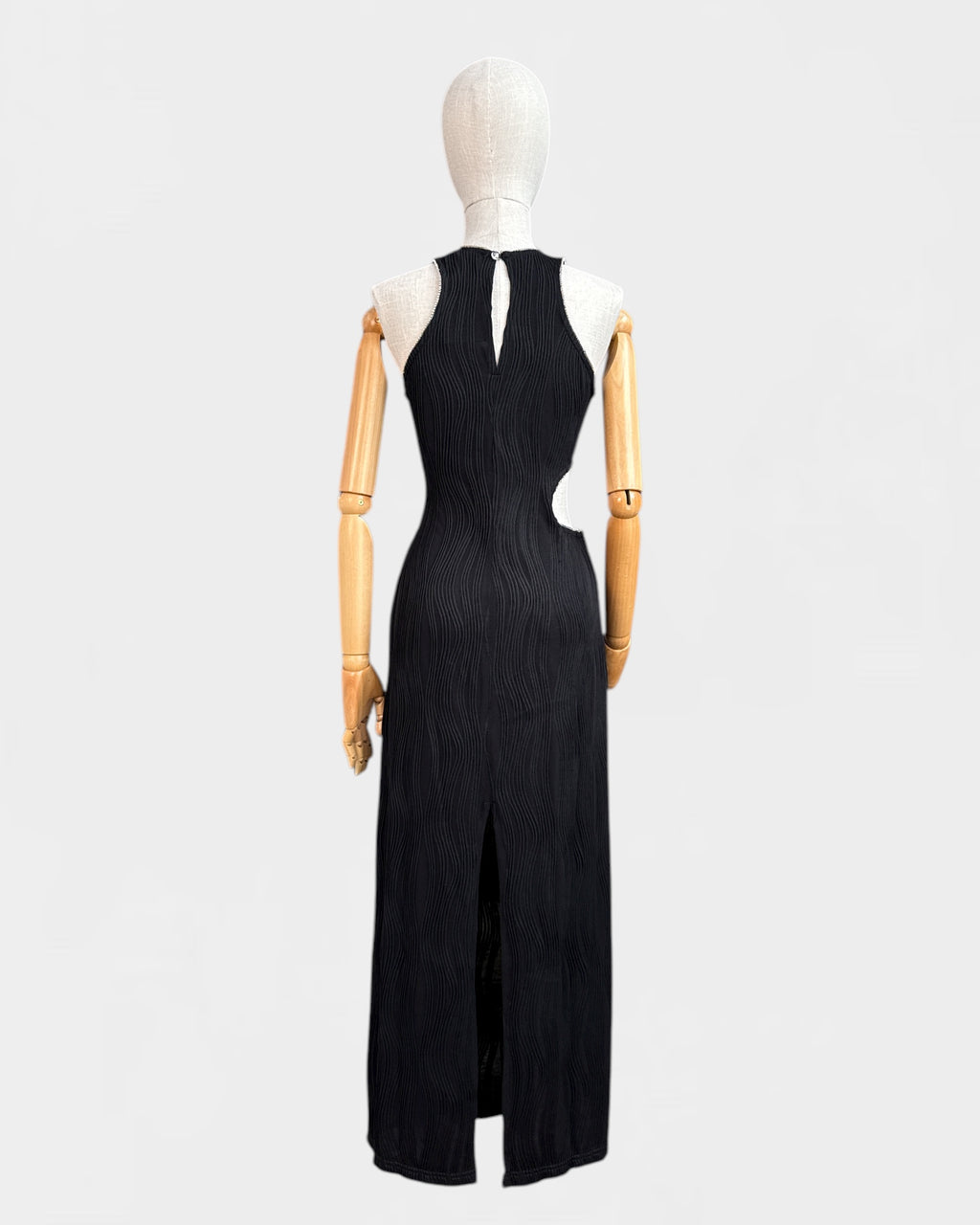 Robe ajourée noire Mallory , M
