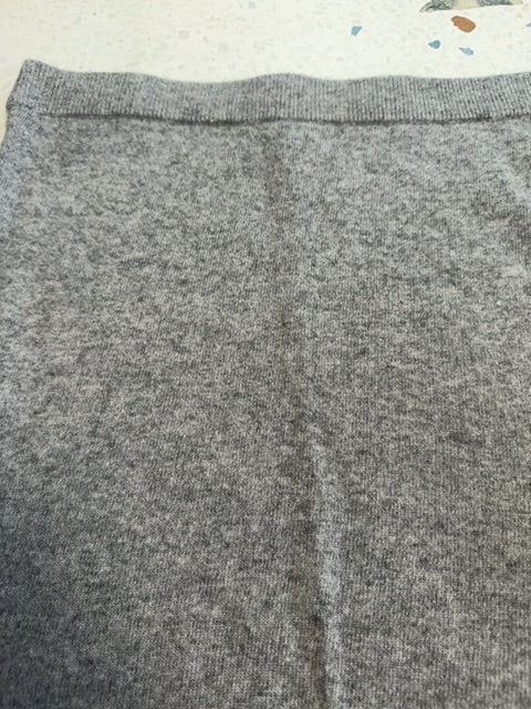 Grey Knit Icon Skirt, XL